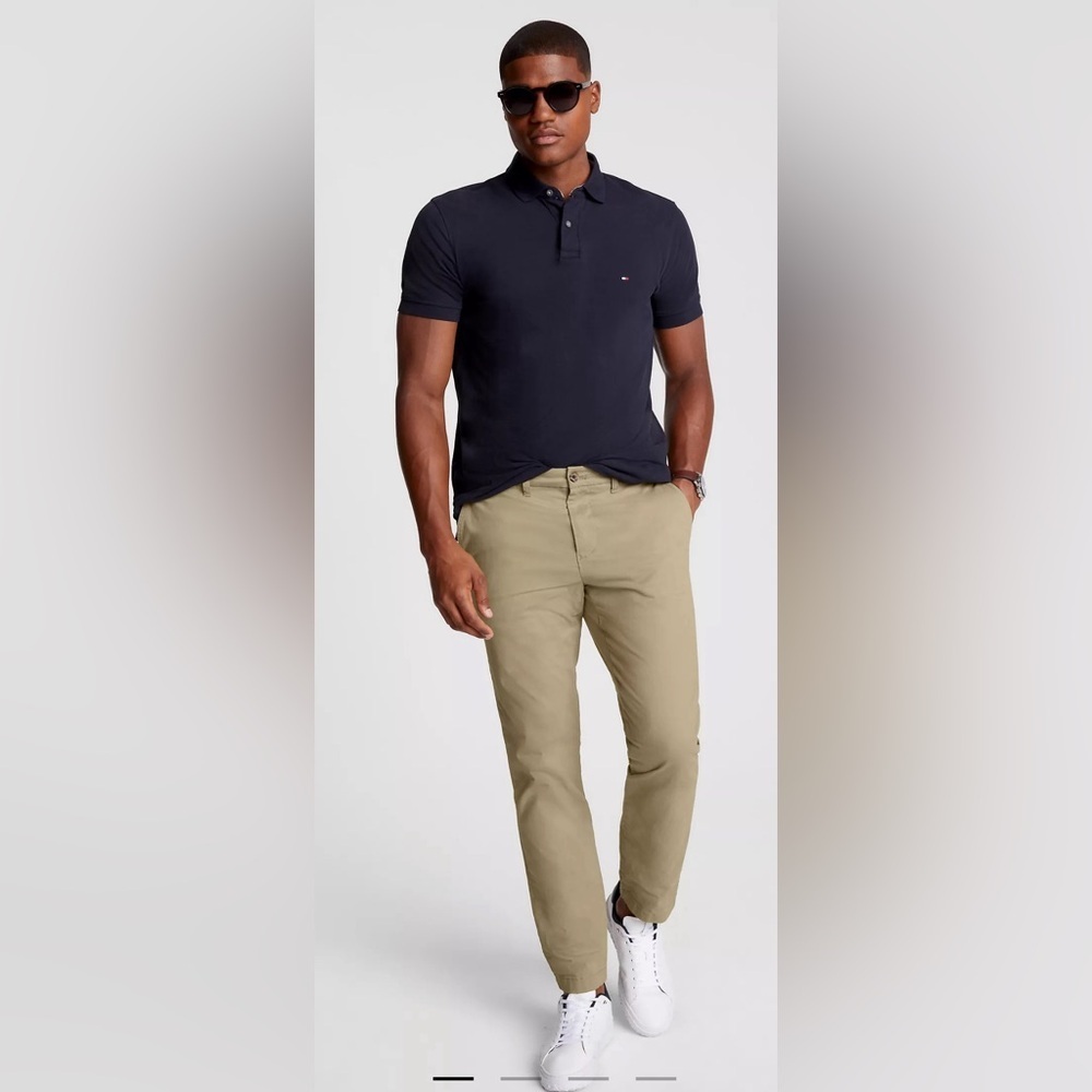 Tommy Hilfiger Slim Fit Stretch Khaki Chino Pants Men’s 30x32